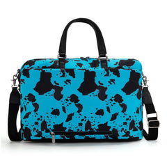 Wrangler Cow Print Trolley Sleeve Weekender Bag