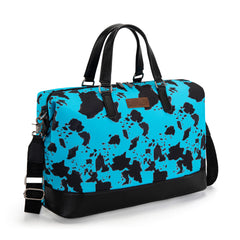 Wrangler Cow Print Trolley Sleeve Weekender Bag