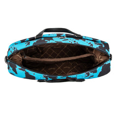 Wrangler Cow Print Trolley Sleeve Weekender Bag