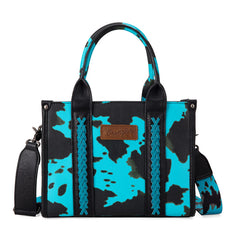 Wrangler Cow Print Concealed Tote Bag