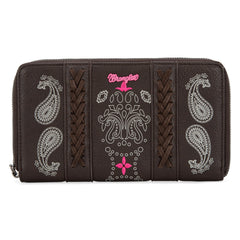 WG134-W006  Wrangler Bandana Paisley Print Wallet