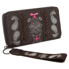 WG134-W006  Wrangler Bandana Paisley Print Wallet