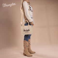 Vintage Wrangler Canvas Tote/Crossbody