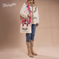 Vintage Wrangler Canvas Tote/Crossbody