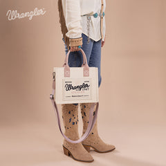 Vintage Wrangler Canvas Tote/Crossbody