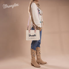 Vintage Wrangler Canvas Tote/Crossbody