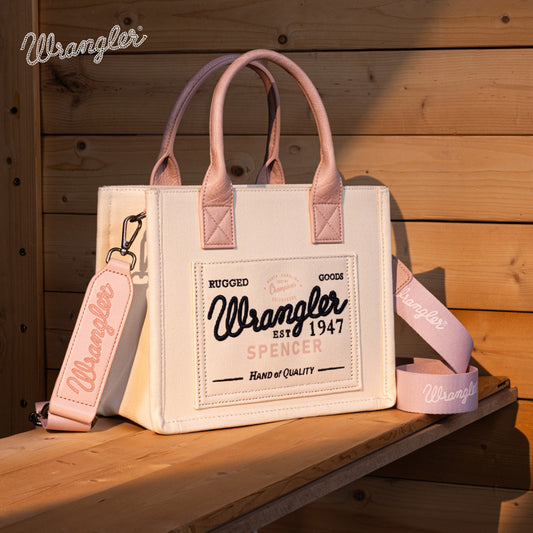 Vintage Wrangler Canvas Tote/Crossbody