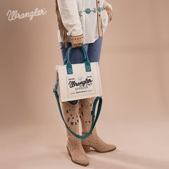 Vintage Wrangler Canvas Tote/Crossbody