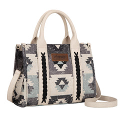 Wrangler Southwestern Print Canvas Tote Bag