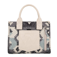 Wrangler Southwestern Print Canvas Tote Bag