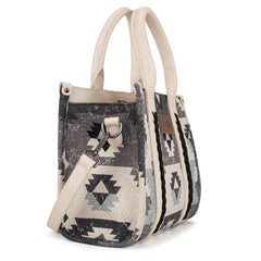 Wrangler Southwestern Print Canvas Tote Bag