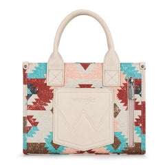 Wrangler Southwestern Print Canvas Tote Bag