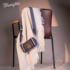 Wrangler Aztec Knitted Mini Crossbody