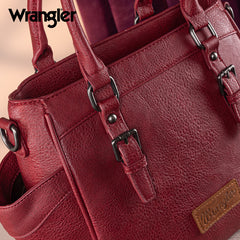 Wrangler Carry-All Buckle Tote/Crossbody