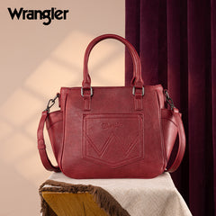 Wrangler Carry-All Buckle Tote/Crossbody