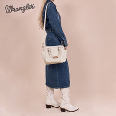 Wrangler Carry-All Buckle Tote/Crossbody