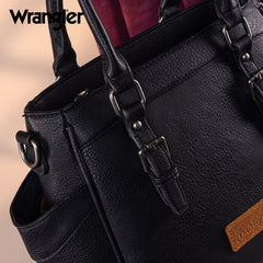 Wrangler Carry-All Buckle Tote/Crossbody