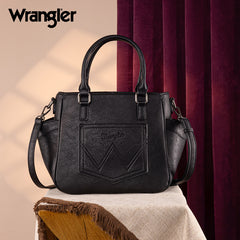 Wrangler Carry-All Buckle Tote/Crossbody