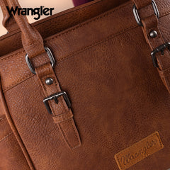 Wrangler Carry-All Buckle Tote/Crossbody