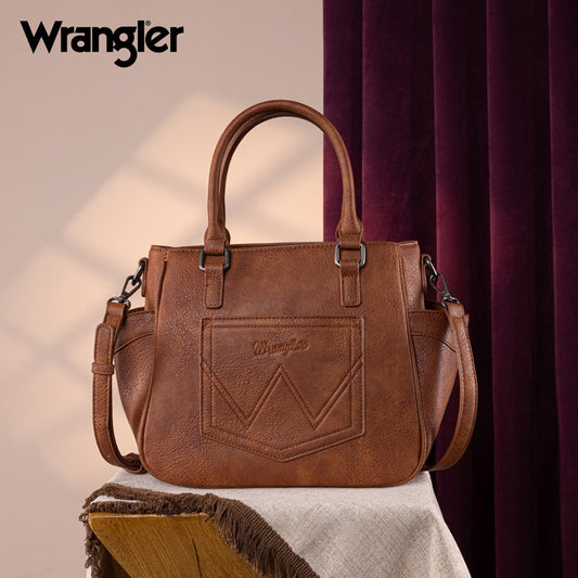 Wrangler Carry-All Buckle Tote/Crossbody