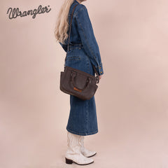 Wrangler Carry-All Buckle Tote/Crossbody