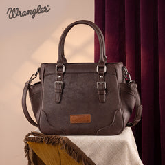 Wrangler Carry-All Buckle Tote/Crossbody