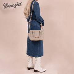 Wrangler Carry-All Buckle Tote/Crossbody