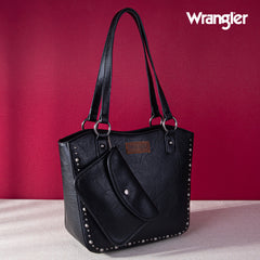 WG2-241  Wrangler Concealed Carry Tote with Matching Pouch - Black