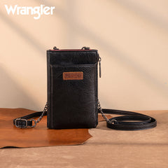 Wrangler RFID Small Crossbody Cellphone Wallet