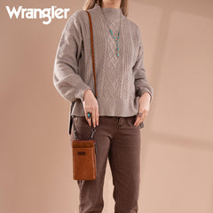 Wrangler RFID Small Crossbody Cellphone Wallet