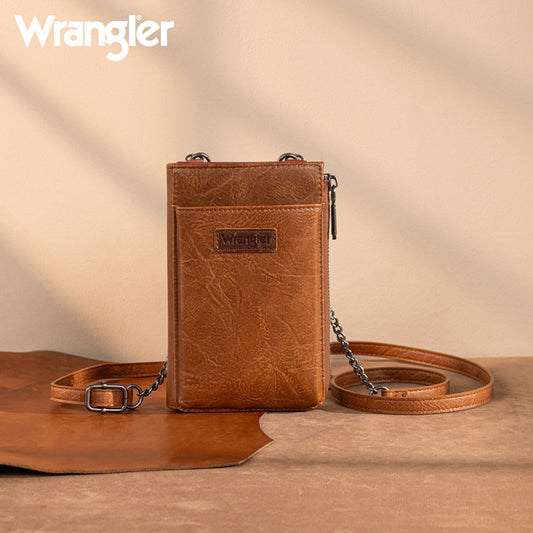 Wrangler RFID Small Crossbody Cellphone Wallet