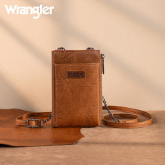 Wrangler RFID Small Crossbody Cellphone Wallet