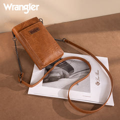 Wrangler RFID Small Crossbody Cellphone Wallet