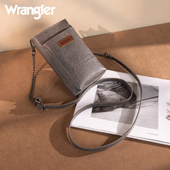 Wrangler RFID Small Crossbody Cellphone Wallet