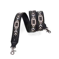 Wrangler Aztec Printed Crossbody Purse-Black