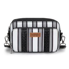 Wrangler Striped Crossbody Purse