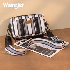 Wrangler Striped Crossbody Purse