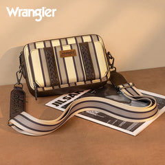 Wrangler Striped Crossbody Purse