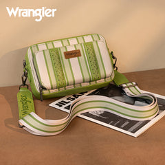 Wrangler Striped Crossbody Purse