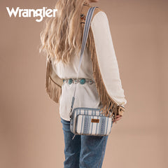 Wrangler Striped Crossbody Purse