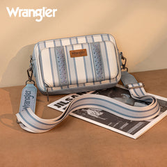 Wrangler Striped Crossbody Purse