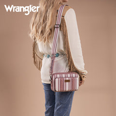 Wrangler Striped Crossbody Purse