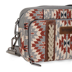 Wrangler Aztec Printed Crossbody Purse