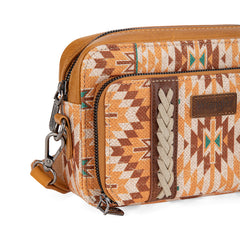 Wrangler Aztec Printed Crossbody Purse