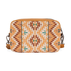 Wrangler Aztec Printed Crossbody Purse