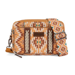 Wrangler Aztec Printed Crossbody Purse