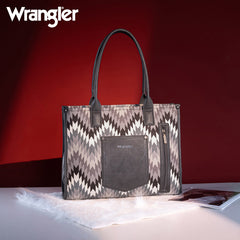 Wrangler Southwestern Pattern Dual Sided Print Concealed Carry -Tote/Crossbody