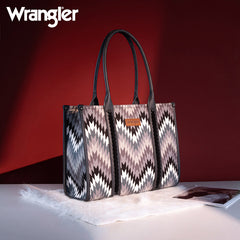 Wrangler Southwestern Pattern Dual Sided Print Concealed Carry -Tote/Crossbody