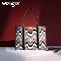 Wrangler Southwestern Pattern Dual Sided Print Concealed Carry -Tote/Crossbody