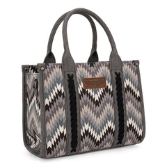 Wrangler Southwestern Pattern Dual Sided Print Concealed Carry -Tote/Crossbody